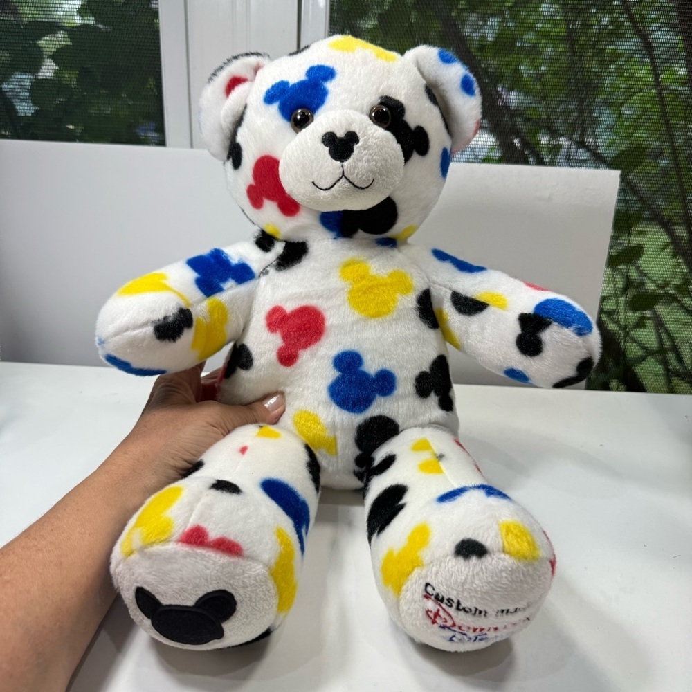Build-A-Bear Disney Mickey Mouse Plush - Red, Yellow, Blue, Black - Picture 8 of 15
